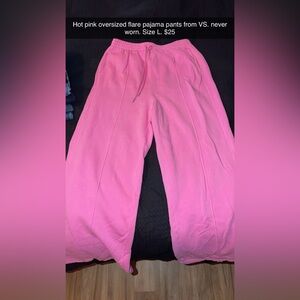 Victoria's Secret Hot Pink Pajama Pants